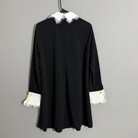 DO+BE sz L peter pan victorian collar mini dress - Picture 7 of 10